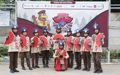 Kegiatan LKBB dalam Acara JAWARA SCOUT COMPETITION 2025